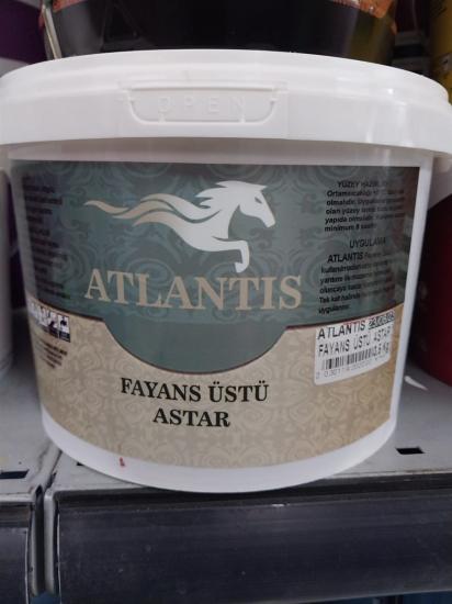 Atlantis Fayans Üstü Fayans Astarı 3,5 Kg Seramik Üstü Seramik