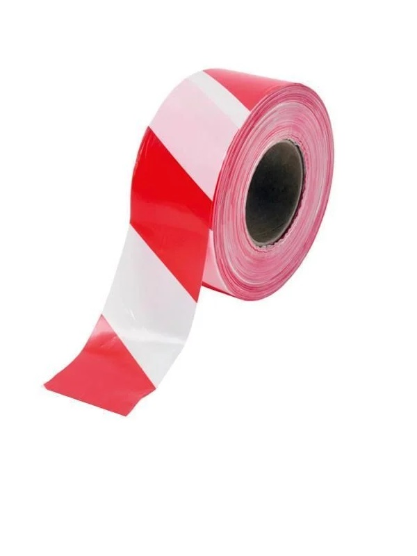 Geylani İkaz Bantı Emniyet Şeridi Kırmızı Beyaz Büyük Boy 200m x 6cm