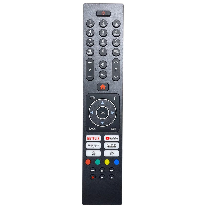 Geylani Vestel Youtube Netflix Prime Video TwitchTuşlu-Smart TV Kumanda Lcd 12359
