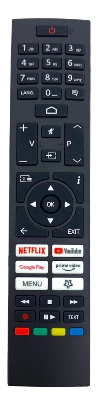Geylani Vestel Seg Regal Netflix Youtube Play Prime Video Tuşlu Lcd Tv Kumandası Lcd21154