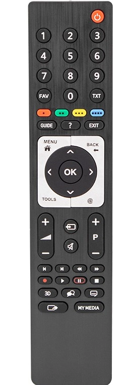 Geylani Arçelik Beko 3D Tuşlu LCD LED Tv Kumanda LCD33729