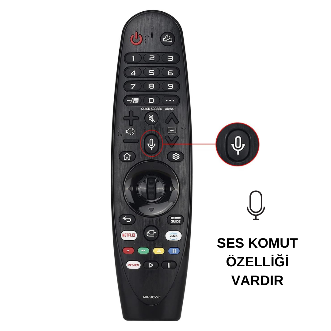 Ses Komutlu LG MR20GA Onvo Sunny Skytech AKB76036901 Webos  AKB75855501 KK9898 lcd14604