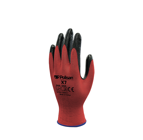 Polisan X7 Eldiven Nitril Eldiven 10 No