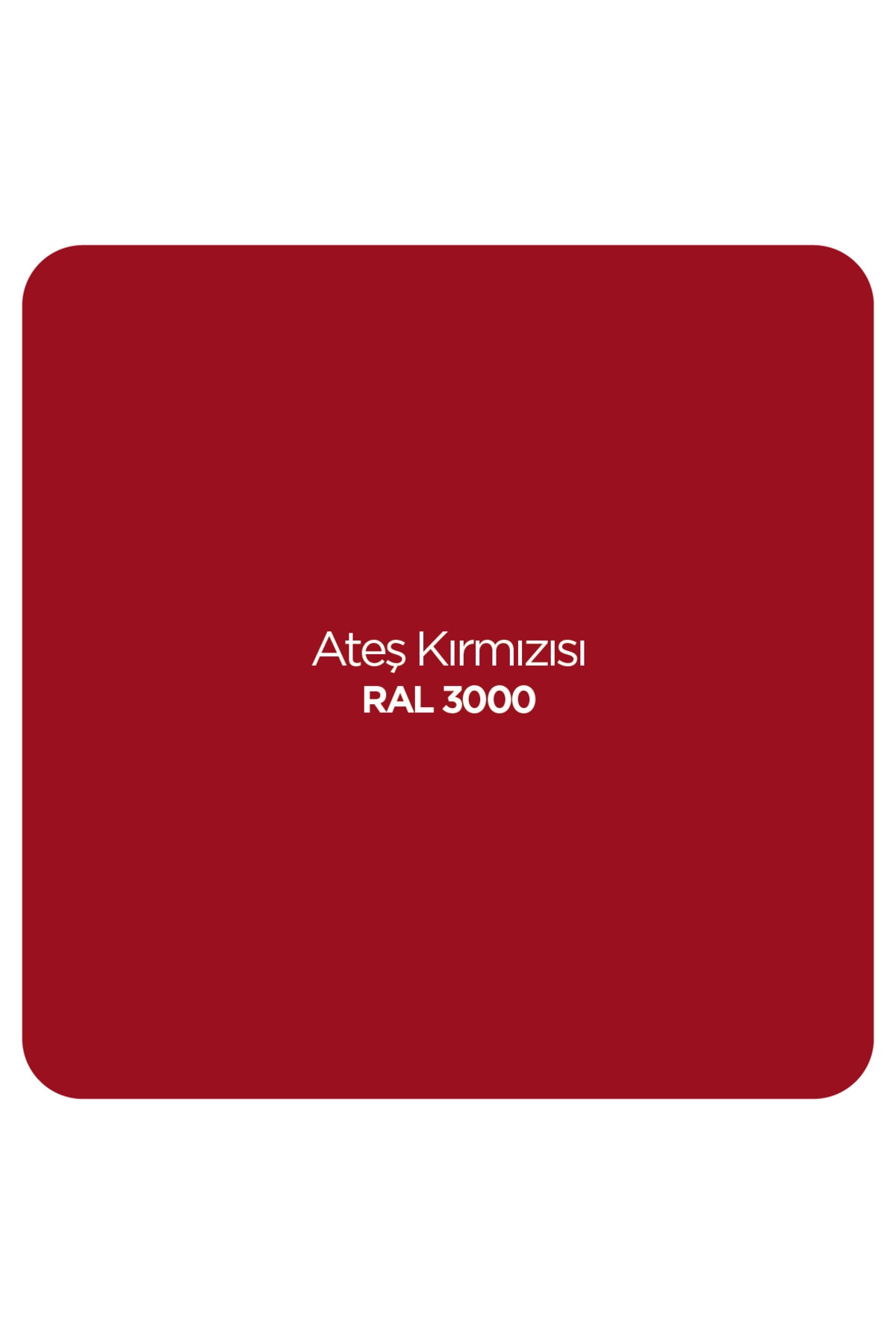Polisan Akrilik Sprey Boya Ateş Kırmızı Ral-3000 400Ml