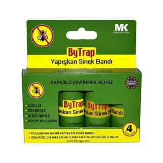 ByTrap Yapışkan Karasinek Tuzağı Sinek Bandı Yapıştırıcısı 1pk 3Kapsül