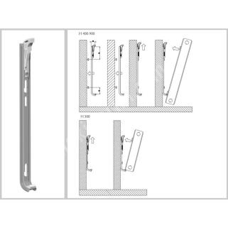 Geylani Yaylı Panel Radyatör Konsol Ayağı 50Cm Montaj Askısı