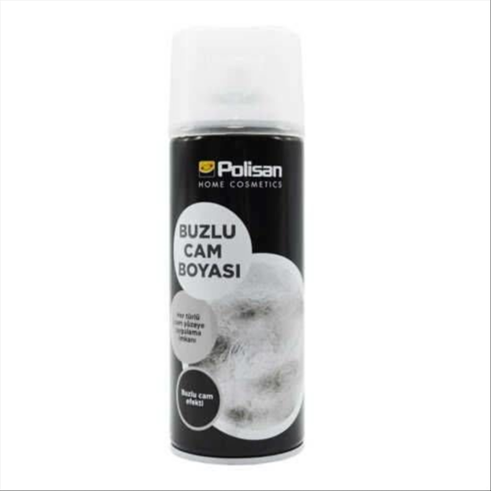Polisan Sprey Buzlu Cam Efekti Boyası 400Ml