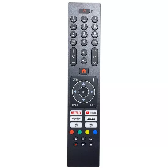 Geylani Vestel Youtube Netflix Prime Video TwitchTuşlu-Smart TV Kumanda Lcd 12359