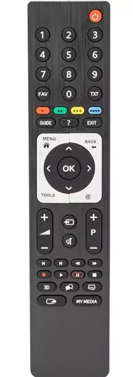 Geylani Arçelik Beko 3D Tuşlu LCD LED Tv Kumanda LCD33729