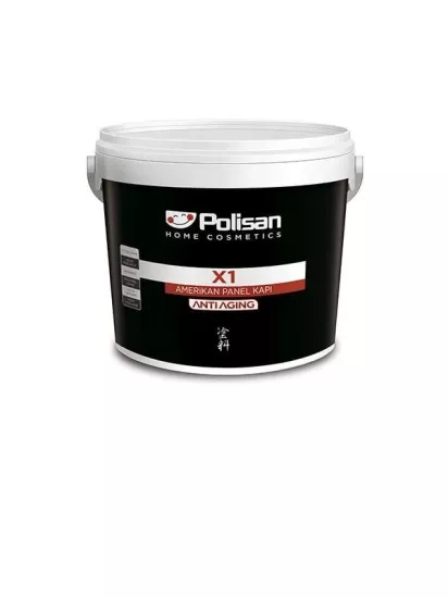 Polisan X1 Amerikan Panel Kapı Boyası Antrasit Gri Ral 7016 0,75L 