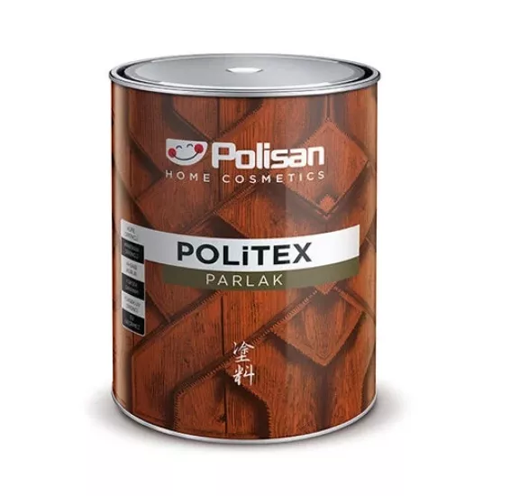 Polisan Politex Vernikli Ahşap Koruyucu Parlak Doğal Teak 2,5L