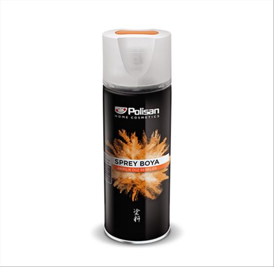 Polisan Akrilik Sprey Boya 319 Makine Kırmızısı Ral 2002 400ML