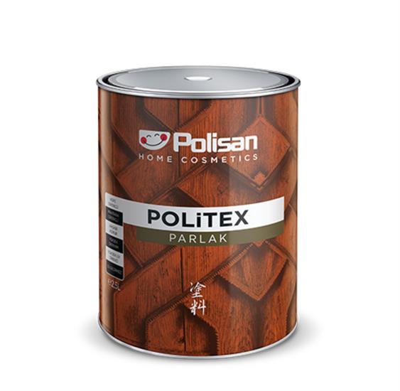 Polisan Politex Vernikli Ahşap Koruyucu Parlak Ceviz 0,75L