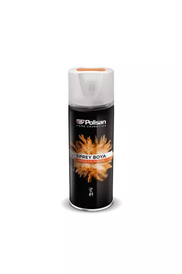 Polisan Akrilik Sprey Boya Safran Sarı Ral 1017 400ML