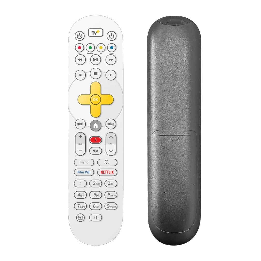 Turkcell Tv+ Microfonlu Pro Netflix Tuşlu Klavyesiz Uydu1898s